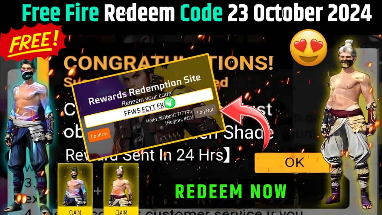 FF Redeem Code List