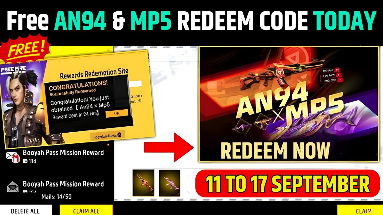 New Free Fire Redeem Code