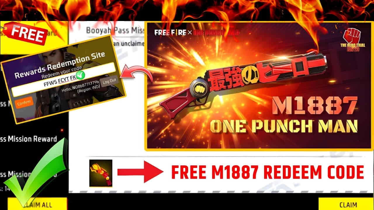 Garena FF Redeem Code Reward