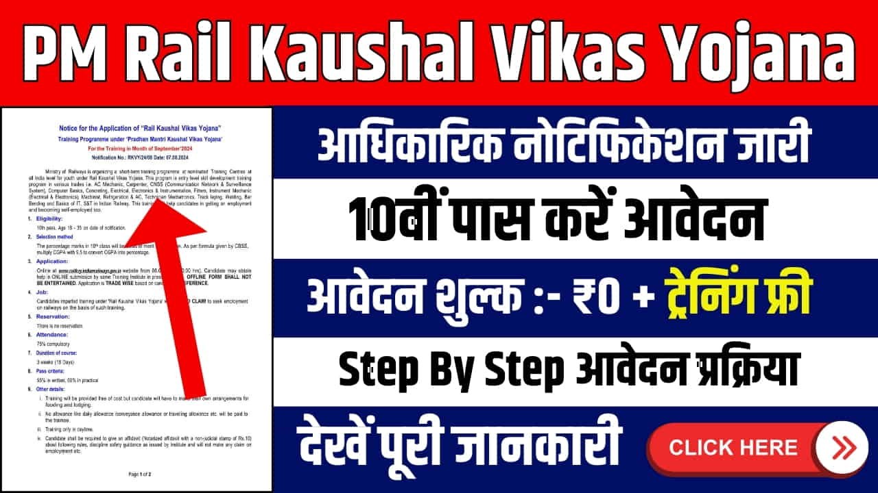 PM Rail Kaushal Vikas Yojana